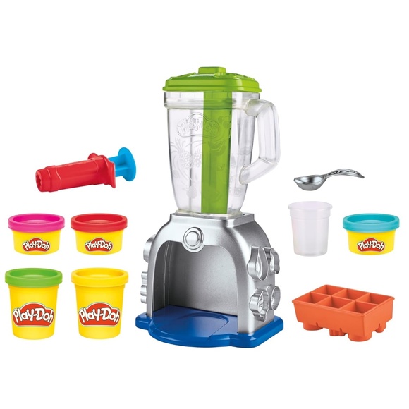 Play-Doh Swirlin' Smoothies Toy Blender Play Set Pretend Kitchen Appliance Toy - Picture 1 of 8